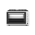 davoline-urban-chef-3703-w Ηλεκτρικό Φουρνάκι 37L Davoline Urban Chef 3703 W Λευκό με Εμαγιέ Εστίες