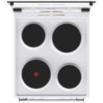 Ηλεκτρική Κουζίνα 70L Gorenje GE5A41WH Λευκή με Υδρόλυση, Εμαγιέ Εστίες & Καπάκι