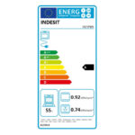 Ηλεκτρική Κουζίνα 55L Indesit I5E5PMS Inox με Υδρόλυση & Εμαγιέ Εστίες