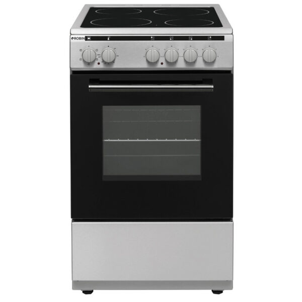 Ηλεκτρική Κουζίνα 55L Robin BN-56 Inox με Κεραμικές Εστίες