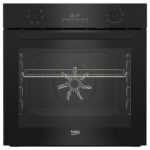 Εντοιχιζόμενος Φούρνος 72L Beko BBIE17300B Μαύρος με Υδρόλυση