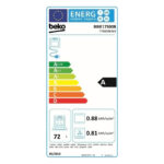 Εντοιχιζόμενος Φούρνος 72L Beko BBIE17300B Μαύρος με Υδρόλυση