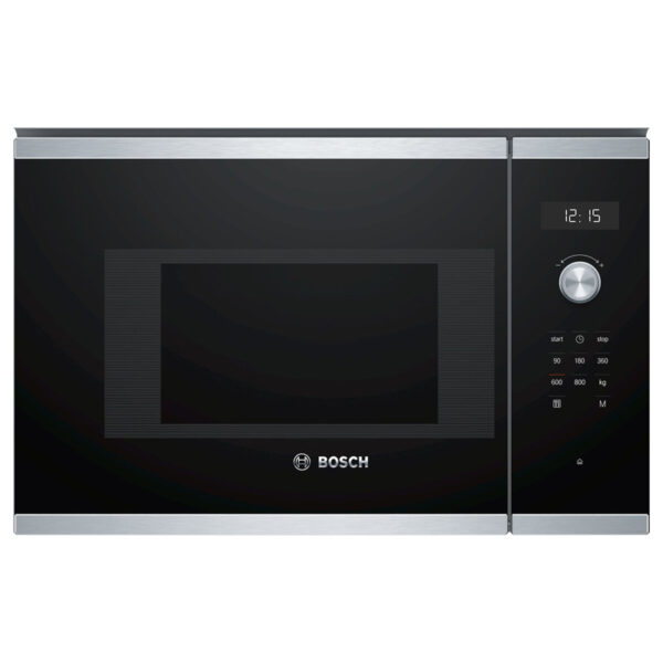 Εντοιχιζόμενος Φούρνος Μικροκυμάτων 20L Bosch BFL524MS0 Μαύρος [20L/800W]