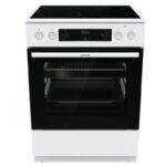Ηλεκτρική Κουζίνα 71L Gorenje GECS6C70WPA Λευκή με Υδρόλυση & Κεραμικές Εστίες
