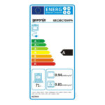 Ηλεκτρική Κουζίνα 71L Gorenje GECS6C70WPA Λευκή με Υδρόλυση & Κεραμικές Εστίες