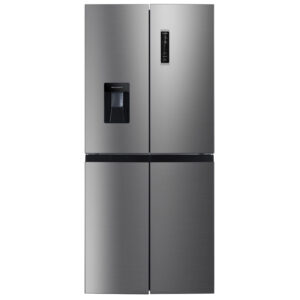 Ψυγείο Ντουλάπα Hanseatic HCDC18080CWDI Inox [NoFrost/419L/Υ180×Π79cm]