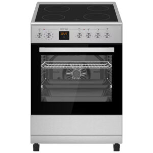 Omnys EC6809DPIN Ηλεκτρική Κουζίνα 80L Omnys EC6809DPIN Inox με Υδρόλυση & Κεραμικές Εστίες