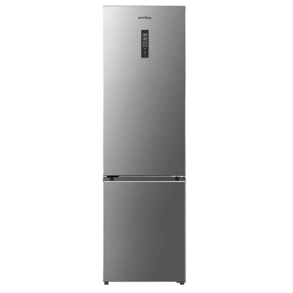 Ψυγειοκαταψύκτης Privileg PRK2 6371 S6 Inox [NoFrost/375L/Υ200×Π60cm]