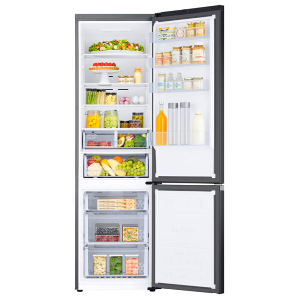 Ψυγειοκαταψύκτης Samsung RL38T607BB1 Μαύρος [NoFrost/387L/Υ203×Π60cm]