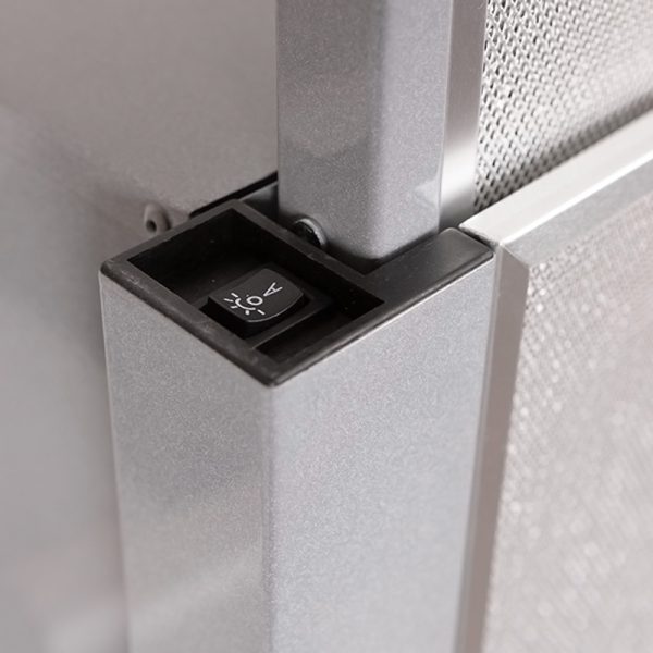 Απορροφητήρας Συρόμενος Davoline ECO GR-IX 60 Inox [Π60cm – 297m³/h]