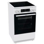 gorenje-gec5c41wg 1 Ηλεκτρική Κουζίνα 70L Gorenje GEC5C41WG Λευκή με Υδρόλυση & Κεραμικές Εστίες