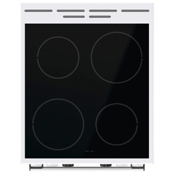 gorenje-gec5c41wg 4 Ηλεκτρική Κουζίνα 70L Gorenje GEC5C41WG Λευκή με Υδρόλυση & Κεραμικές Εστίες