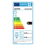 gorenje-gec5c41wg 5 Ηλεκτρική Κουζίνα 70L Gorenje GEC5C41WG Λευκή με Υδρόλυση & Κεραμικές Εστίες
