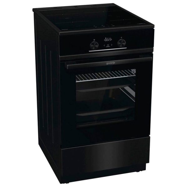Ηλεκτρική Κουζίνα 70L Gorenje GEIT5C60BPG Μαύρη με Υδρόλυση/Κατάλυση & Επαγωγικές Εστίες