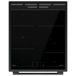 Ηλεκτρική Κουζίνα 70L Gorenje GEIT5C60BPG Μαύρη με Υδρόλυση/Κατάλυση & Επαγωγικές Εστίες