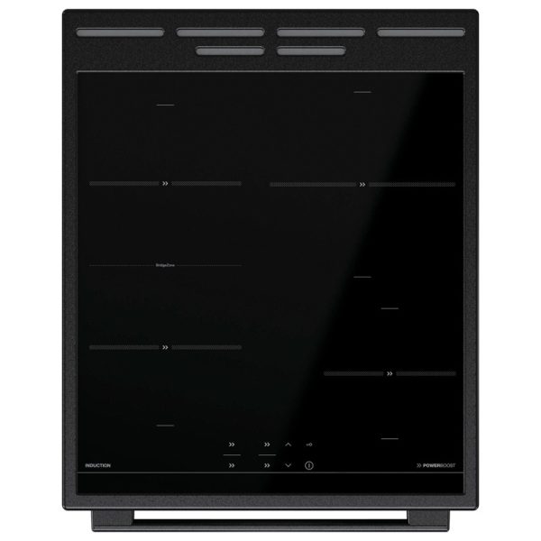 Ηλεκτρική Κουζίνα 70L Gorenje GEIT5C60BPG Μαύρη με Υδρόλυση/Κατάλυση & Επαγωγικές Εστίες