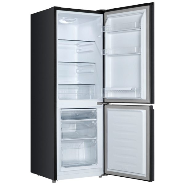 Ψυγειοκαταψύκτης Hanseatic HKGK14349CBI Μαύρος [LowFrost/175L/Υ143×Π40cm]