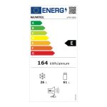Ψυγείο Δίπορτο Kumtel HTMF-90EW Λευκό [87L/Υ85×Π47cm]
