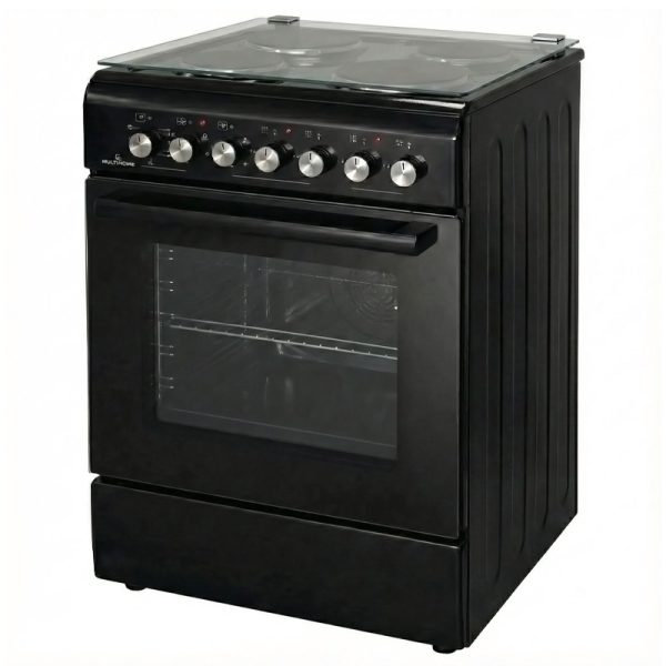 multihome-mh-6149 1 Ηλεκτρική Κουζίνα 65L MultiHome MH-6149 Μαύρη με Εμαγιέ Εστίες & Καπάκι