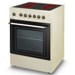 Ηλεκτρική Κουζίνα 65L MultiHome MH-6165 Μπεζ με Κεραμικές Εστίες