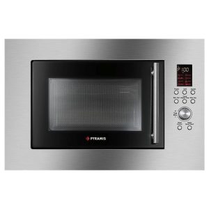 Εντοιχιζόμενος Φούρνος Μικροκυμάτων Pyramis 30 Inox [23L/900W]