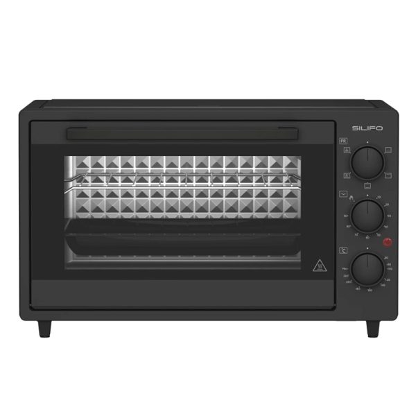 Ηλεκτρικό Φουρνάκι 30L Silifo SF2320 Μαύρο χωρίς Εστίες με Αέρα
