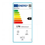 Ψυγείο Δίπορτο Silifo SF4021DDR Λευκό [204L/Υ144×Π55cm]