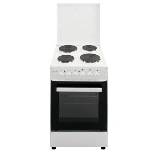 Ηλεκτρική Κουζίνα 53L Silifo SF6154CFEW Λευκή με Εμαγιέ Εστίες & Καπάκι