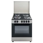 silifo-sf6161cfex 1 Ηλεκτρική Κουζίνα 65L Silifo SF6161CFEX Inox με Εμαγιέ Εστίες & Καπάκι