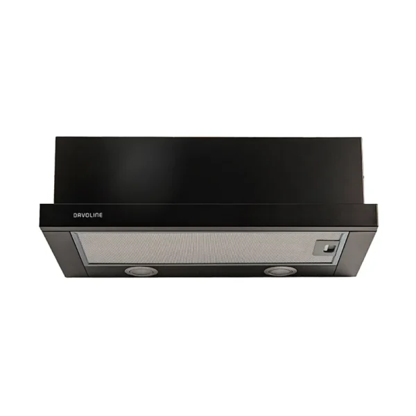 Απορροφητήρας Συρόμενος Davoline OMEGA PLUS BLACK 060 Μαύρος [Π60cm – 359m³/h]