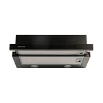 Απορροφητήρας Συρόμενος Davoline OMEGA PLUS BLACK 060 Μαύρος [Π60cm – 359m³/h]