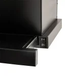 Απορροφητήρας Συρόμενος Davoline OMEGA PLUS BLACK 060 Μαύρος [Π60cm – 359m³/h]