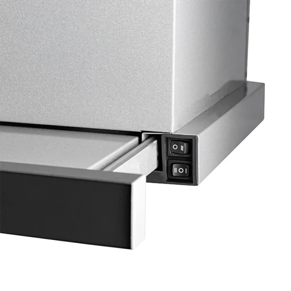 Απορροφητήρας Συρόμενος Davoline OMEGA PLUS GR-IX 060 Inox [Π60cm – 359m³/h]