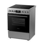 Ηλεκτρική Κουζίνα 70L Davoline CMFXS 1100 IX/SILV Inox με Κεραμικές Εστίες