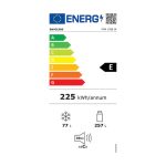Ψυγείο Δίπορτο Davoline FTM 170E IX Inox [NoFrost/334L/Υ170×Π60cm]