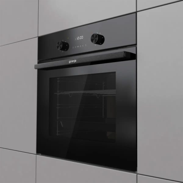 Εντοιχιζόμενος Φούρνος 66L Gorenje BOA6735AO1BGOT Μαύρος