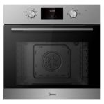 Εντοιχιζόμενος Φούρνος 70L Midea 65M80D2IX Inox με Υδρόλυση