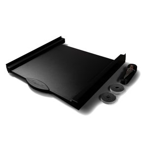 roller-00718-black Βάση - Συνδετικό Πλυντηρίου/Στεγνωτηρίου Roller 00718 Black